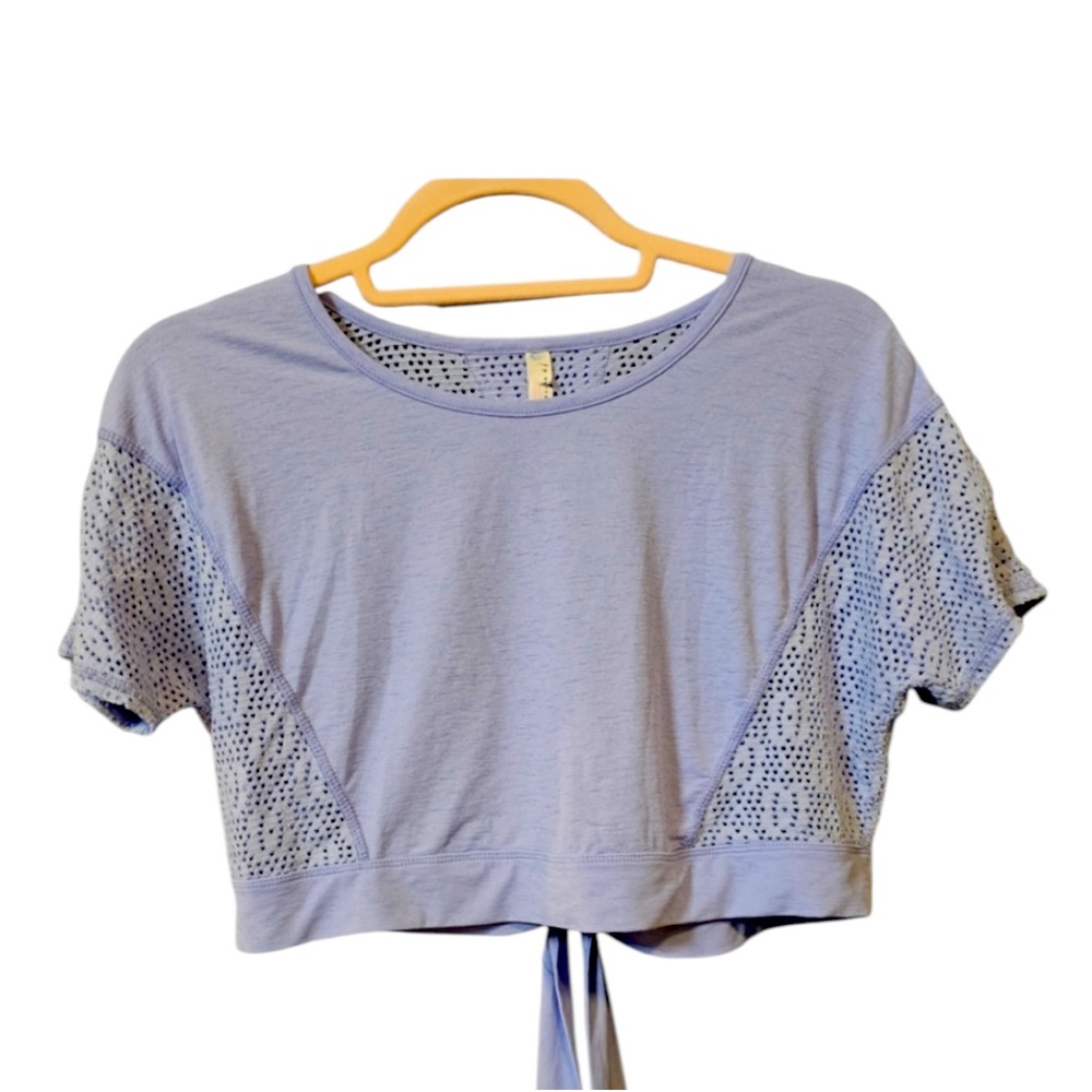 FP Movement by Free People Crochet Detail Crop Top
